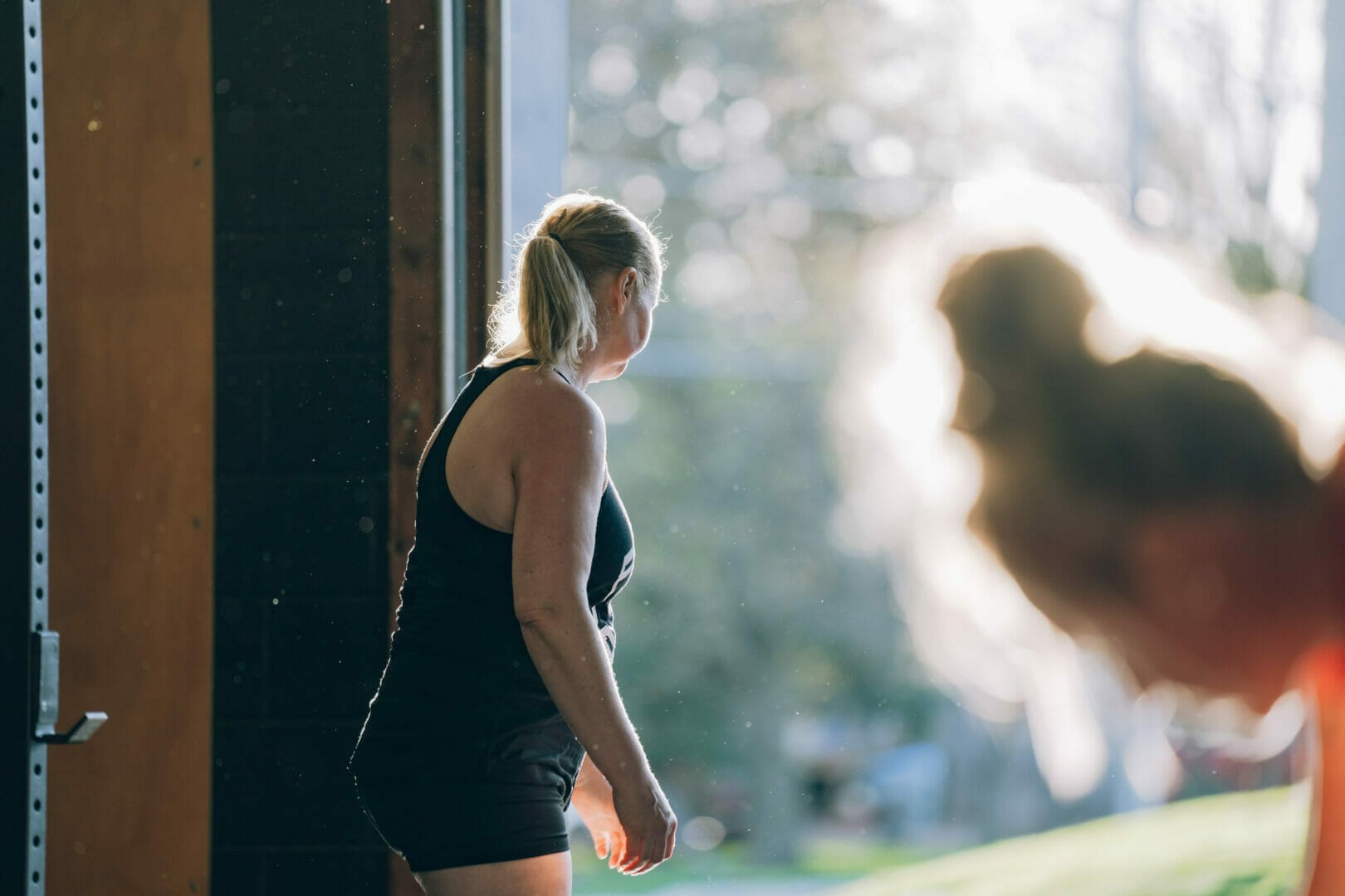 Women at CrossFit class