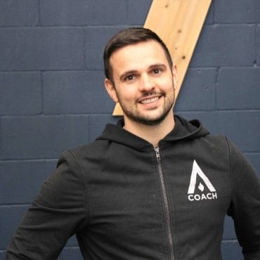 coach Jonathan at crossfit actus